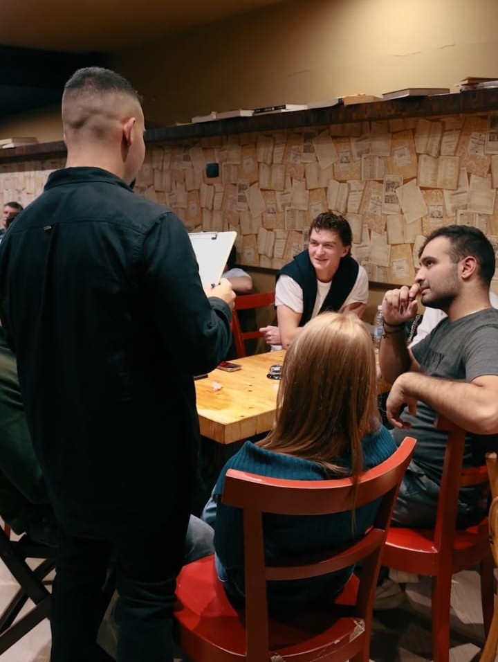 image of tech conference scene